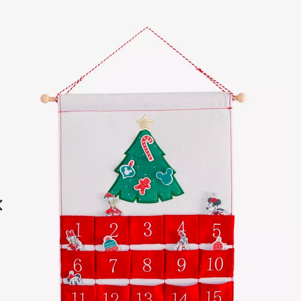 Disney Mickey Mouse & Friends Christmas Pocket Advent Calendar. New / Sealed. - Picture 3 of 11